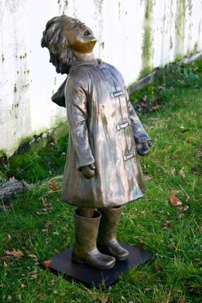 Raincatcher, Lifesize, Bronze, 40 x 17 x 19 inches, $26,5000 