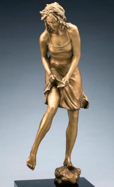 Water's Edge, Bronze, 24 x 9.5 x 8 inches, $9,100 