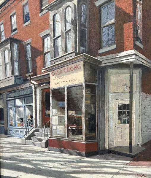 Shawmut Ave. , oil on linen, 16 x 20 inches, $2,200 