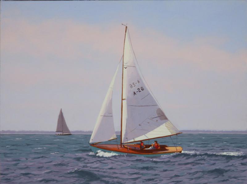 Fair Winds, oil on canvas, 12 x 16 inches, $2,100 