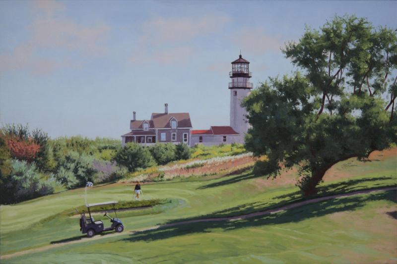 Highland Link, North Truro , oil on canvas, 16 x 24 inches, $3,400 