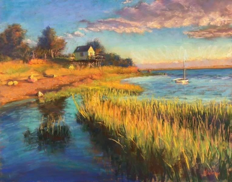 Golden Hour, pastel, 16 x 20 inches, $3,000 