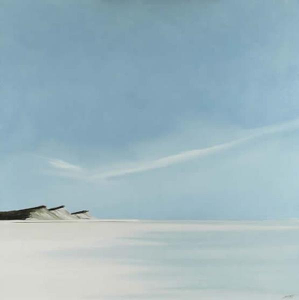 Crosswinds, oil on canvas, 24 x 24 inches, $3,000 