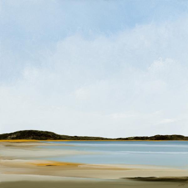 Great Island, Wellfleet, oil on canvas, 24 x 24 inches, $3,000 