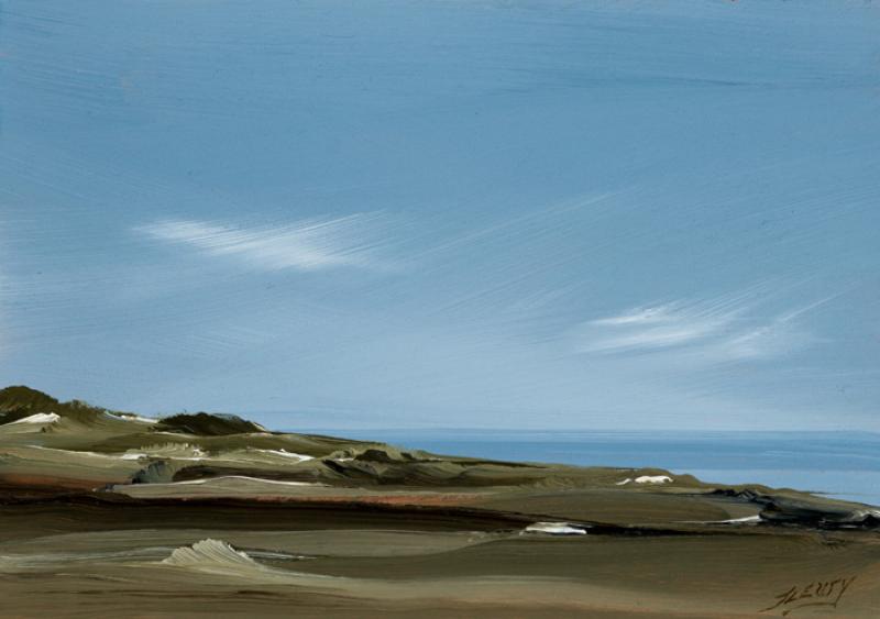 Herring Cove, oil on copper, 5 x 7 inches, $625 