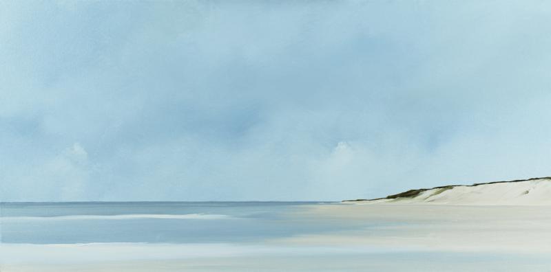Highland, oil on canvas, 18 x 36 inches, $3,200 